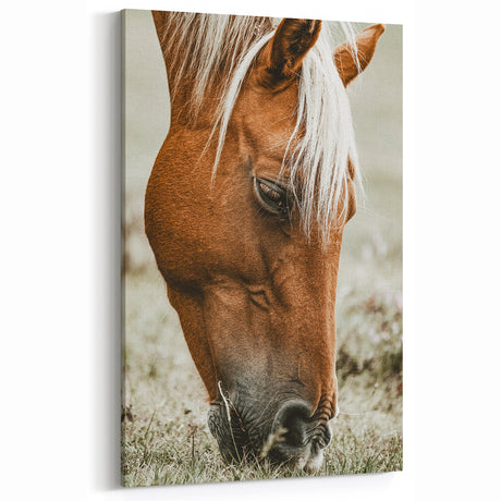 Farmhouse Wall Art - Rustic Horse Country Decor for Vintage Charm