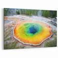 Yellowstone National Park Art – Grand Prismatic Spring Canvas Print