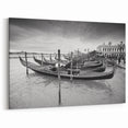 Venice Photography - Gondolas Lined Along St. Mark's Square