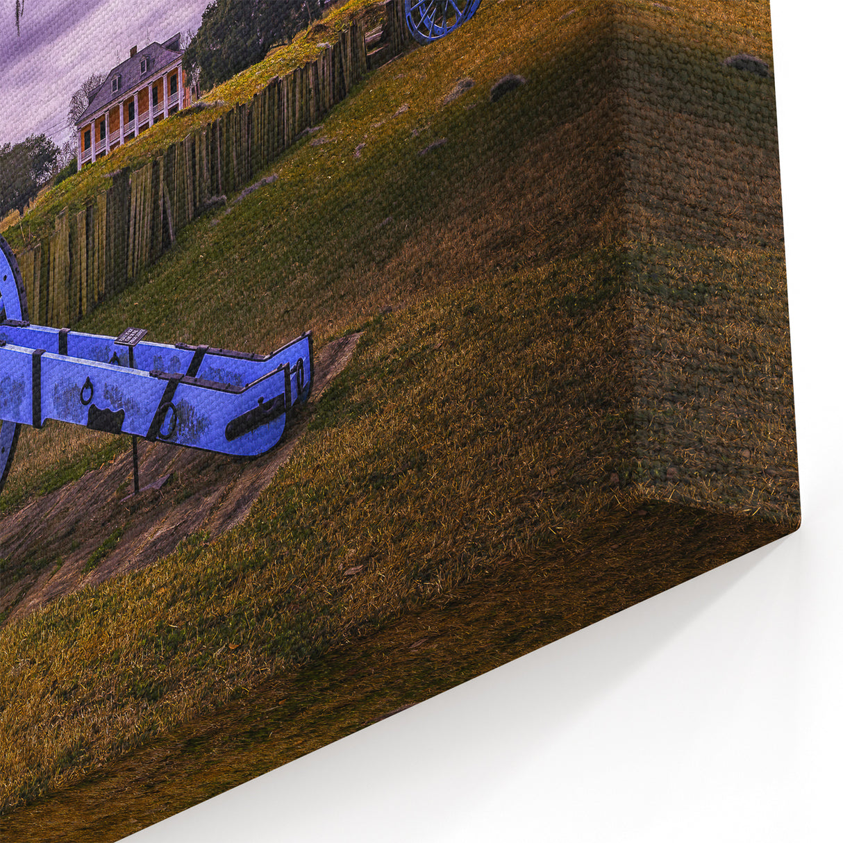 Louisiana Wall Art - Historic New Orleans Scenery with Iconic Cannons