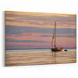 Louisiana Coastal and Marshland Photography - Sunset Sailboat Serenity