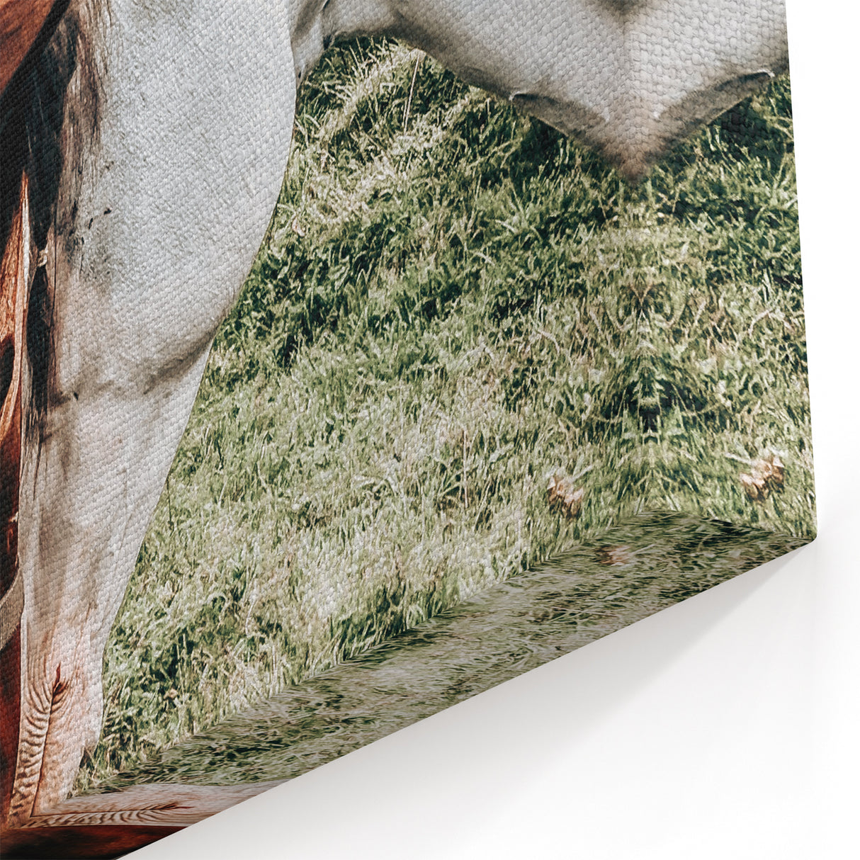 Farmhouse Wall Art with Horses – Rustic Farmhouse Decor, Country Style