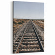Farmhouse Wall Art - Rustic Railroad Track Scene for Country Decor