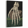 Dark Academia Wall Art - Gothic Skeleton Hand for Moody Aesthetic Decor