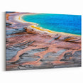 Yellowstone Giclee Prints – Grand Prismatic Spring Abstract Photography