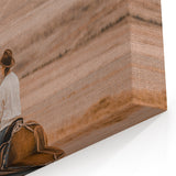 Rustic Cowboy Horseback Farmhouse Wall Art – Country Style Decor