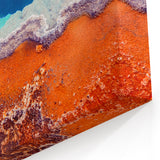 Yellowstone Scenic Art – Geothermal Spring Abstract Nature Photography