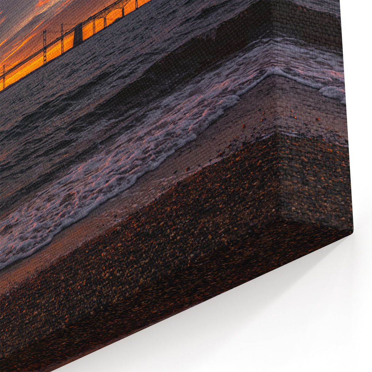 Annapolis Framed Art - Chesapeake Bay Bridge Sunset on Acrylic Prints