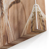 Golden Wheat Field Close-Up, Rustic Country Wall Art