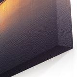 Annapolis Scenic Wall Art - Chesapeake Bay Bridge at Sunset on Canvas