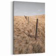 Farmhouse Wall Art of Fenced Field – Rustic Country Living Decor