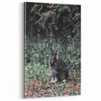 Forest Rabbit: Serene Rustic Nature Wall Art Print