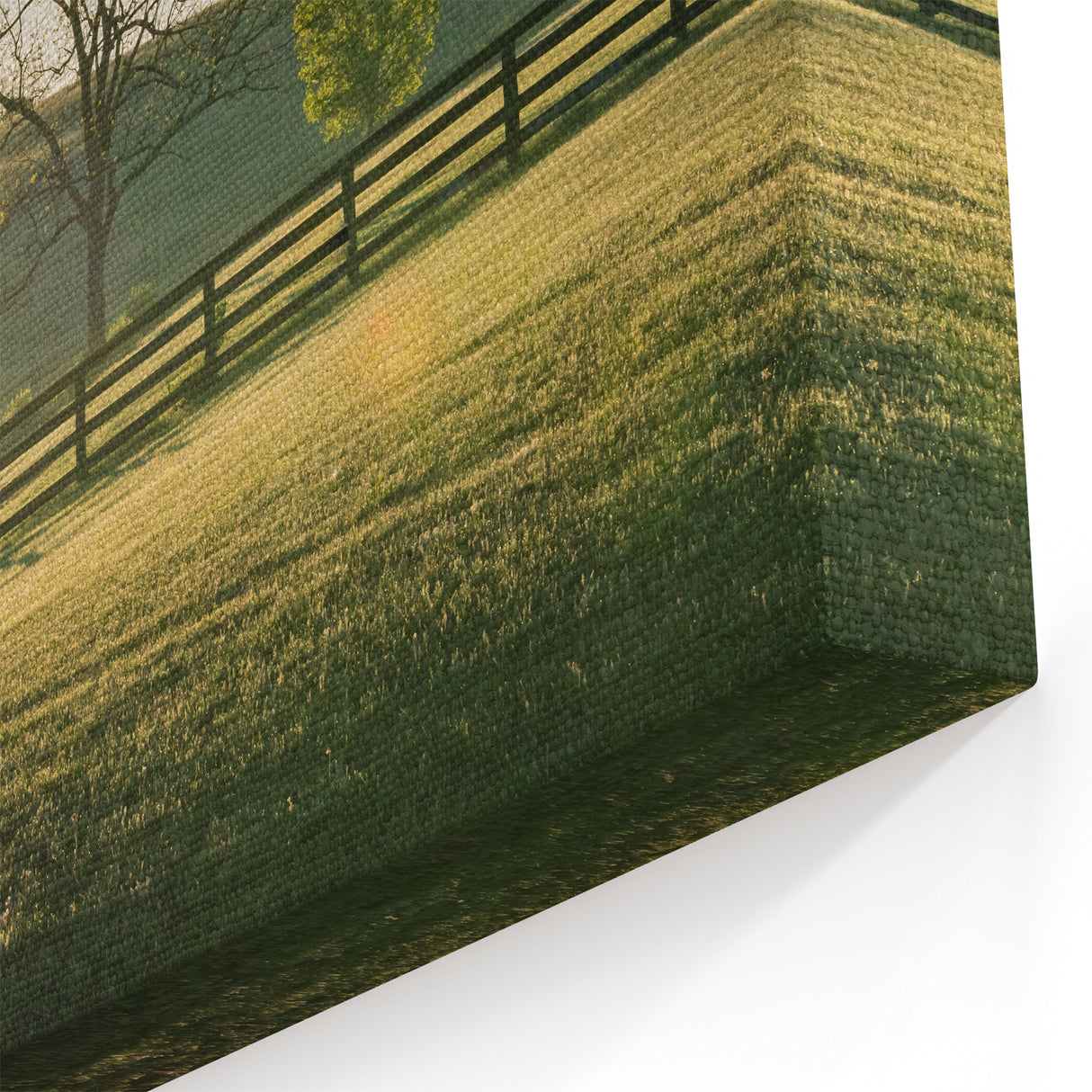 Kentucky Sunrise Farm Art – Scenic Wall Decor for Nature and Farm Lovers