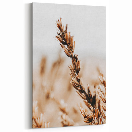 Farmhouse Wall Art – Vintage Wheat Field Close-Up – Rustic Decor