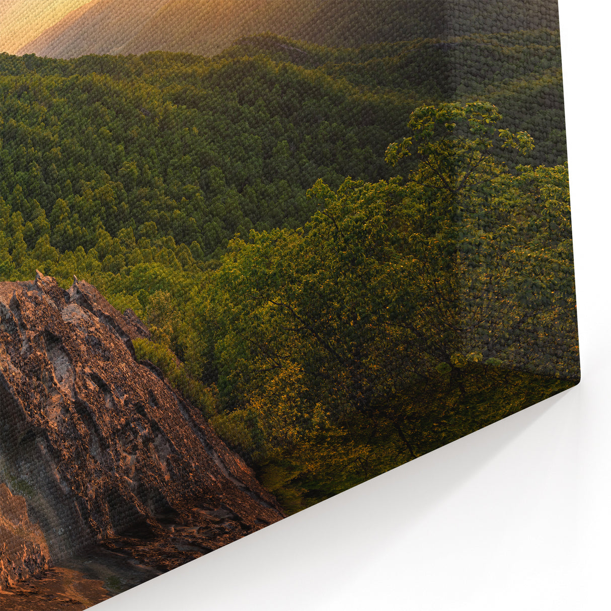 Appalachian Art Kentucky – Scenic Sunset Over Mountain Landscape