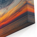 Baltic Sea Art - Vibrant Sunset Over the Baltic Ocean Canvas Print