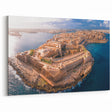 Malta Wall Art - Aerial View of Fort St. Elmo and Mediterranean Coastline
