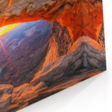 Utah Scenic Wall Art – Stunning Sunrise Over Mesa Arch National Park Print