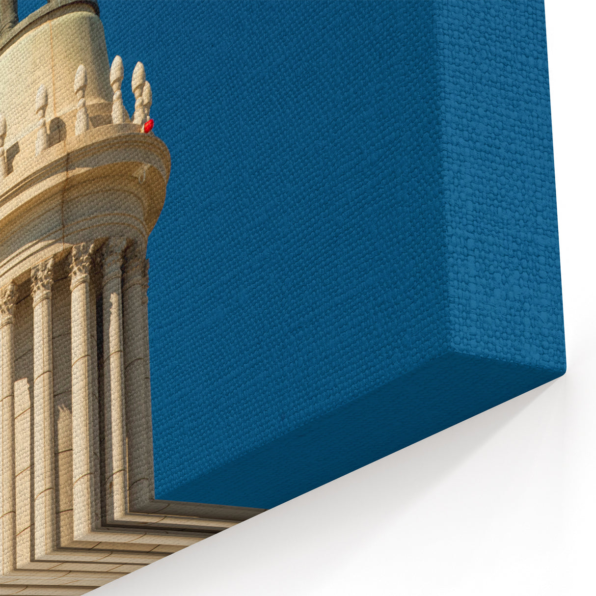 Oklahoma State Art - The Guardian Statue at Oklahoma Capitol Canvas Print