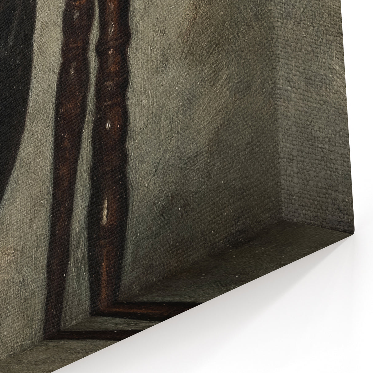 Dark Academia Wall Art - Vintage Gothic Dachshunds in a Shadowy Room