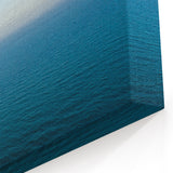 Mediterranean Sea Wall Art - Calm Horizon and Endless Blue Waters Canvas