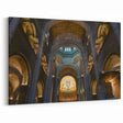 Monaco Framed Art - Stunning Cathedral Interior with Majestic Arches