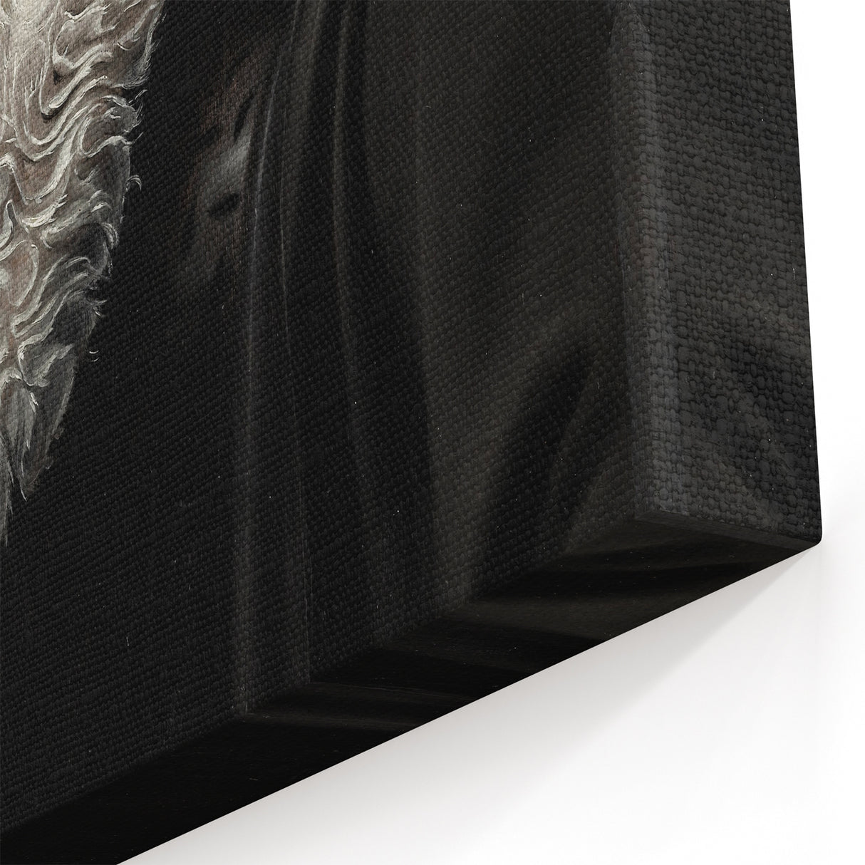 Dark Academia Wall Art: Portrait of Gentleman in Black, Gothic Print