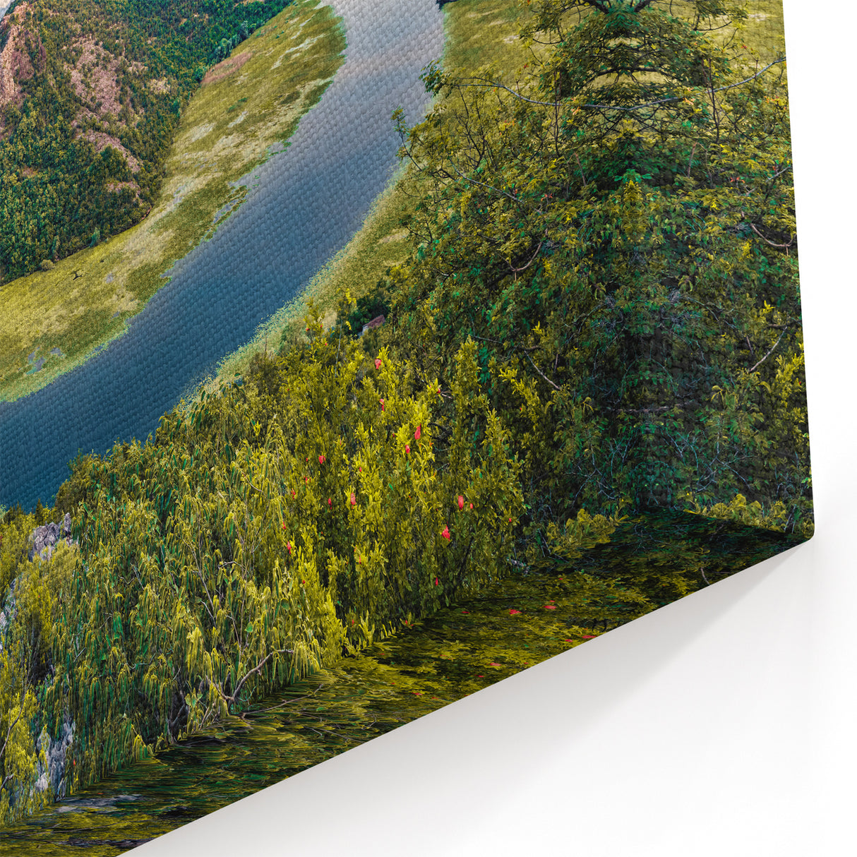 Montenegro Wall Art – Scenic Lake Skadar at Sunset Montenegro Canvas