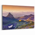 Montenegro Canvas Art – Majestic Durmitor Mountain at Sunrise