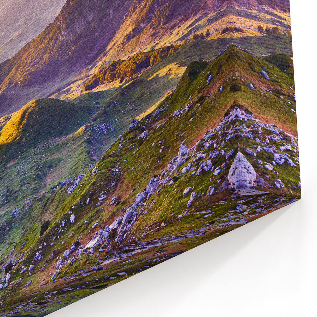 Montenegro Canvas Art – Majestic Durmitor Mountain at Sunrise