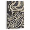 Gothic Wall Art | Abstract Snake and Curved Patterns Gothic Print