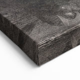 Gothic Wall Art – Dark Gothic Sketch of Feet in Shadowy Detail