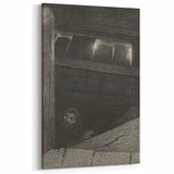 Gothic Wall Art | Dark Creature Illustration | Mysterious Gothic Art