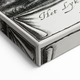 Gothic Wall Art | Hanging Coffin Illustration | Dark Decor Style
