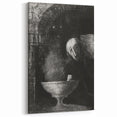Gothic Mystic Portrait – Dark and Mysterious Gothic Canvas Print