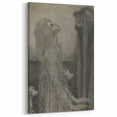 Gothic Ethereal Figures in Moonlight - Dark Decor Style and Gothic Art