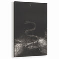 Gothic Wall Art - Dark Medieval Gothic Prints - Mysterious Serpent Design