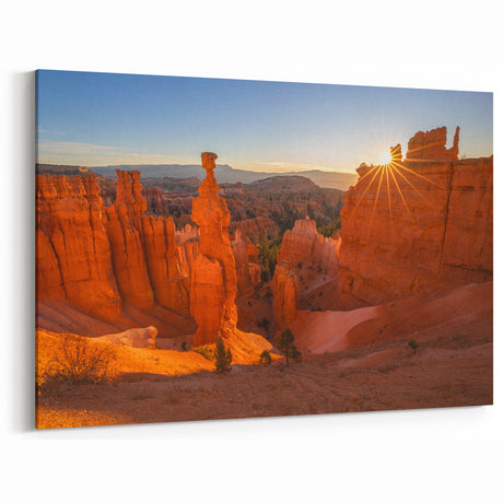 Bryce National Park Wall Art - Captivating Utah Canyon Photography Print