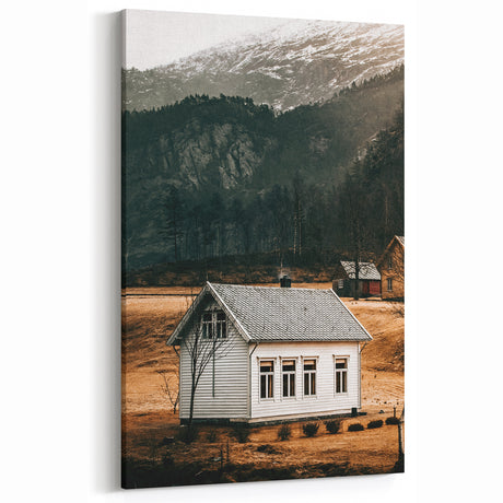 Farmhouse Wall Art – Rustic Mountain Cabin for Country Style Decor