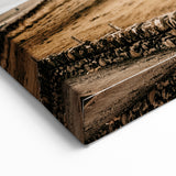 Farmhouse Wall Art – Majestic Trees in Rustic Country Landscape