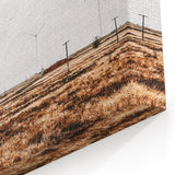 Farmhouse Wall Art – Wind Turbines in Open Field for Modern Rustic Decor