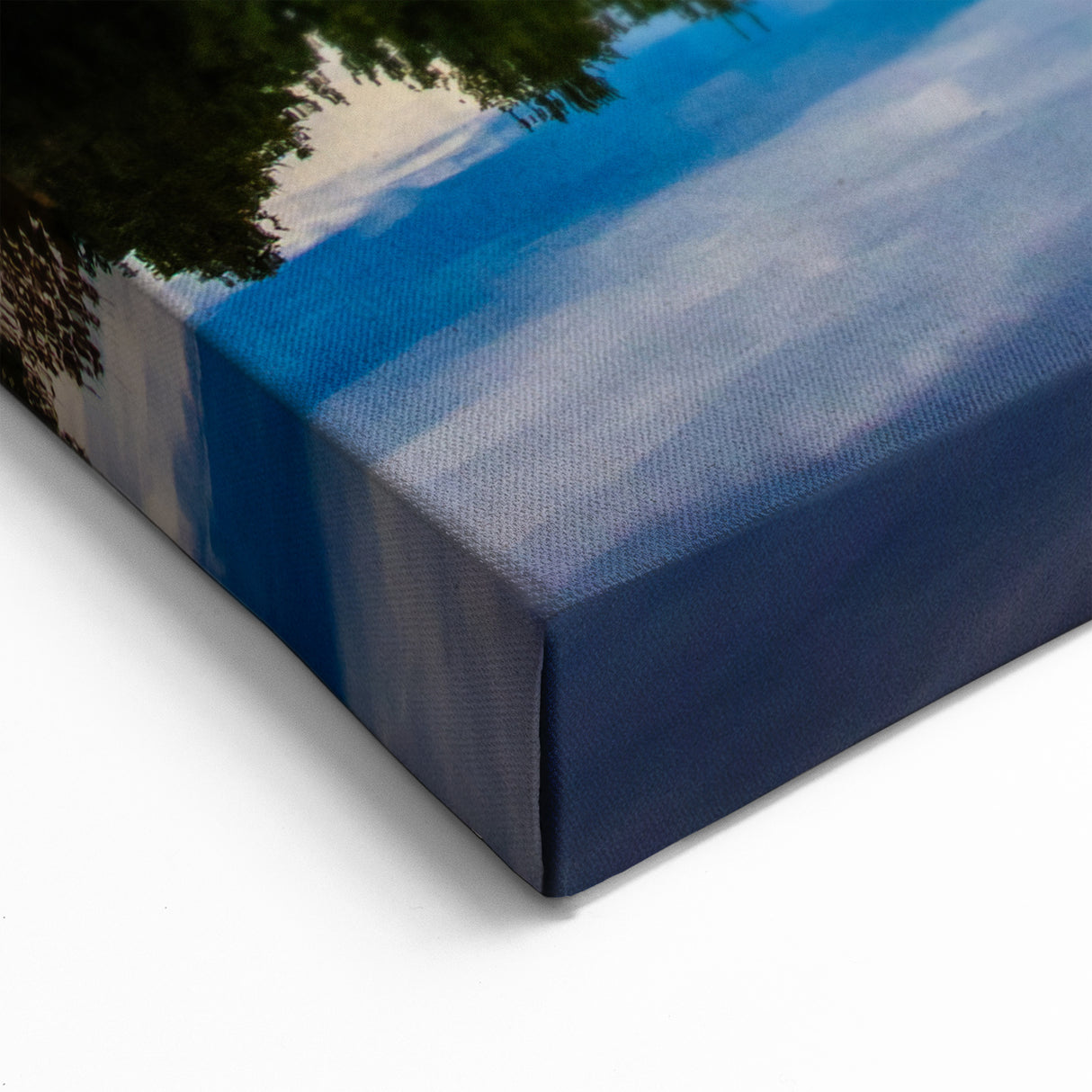 Pennsylvania Landscape Art - Tranquil Lake Reflection Scenic Pennsylvania Prints