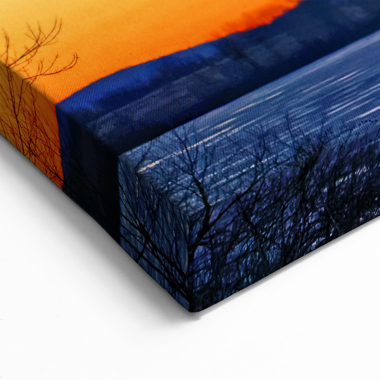Pennsylvania Nature Art - Sunset Sky with Birds Scenic Pennsylvania Artwork