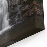 Pennsylvania Nature Art - Waterfall and Forest Landscape Photography Print