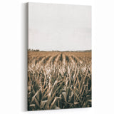 Farmhouse Wall Art: Golden Crops in the Field, Rustic Country Decor