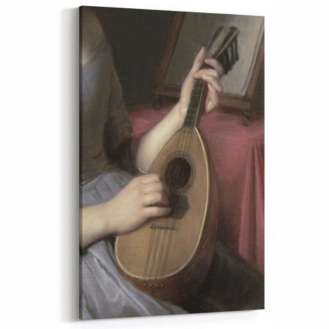 Dark Academia Wall Art | Vintage Gothic Print with Musical Elegance