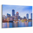 Boston Waterfront Skyline – Massachusetts Cityscape Wall Art Print