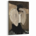 Dark Academia Wall Art - Shadowy Art Piece for Moody Aesthetic Decor