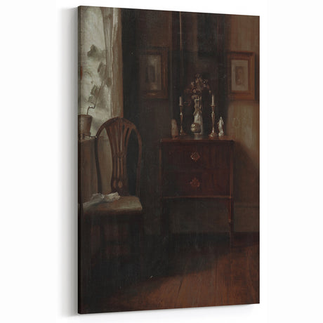 Moody Aesthetic Decor - Dark Academia Shadowy Art for Home or Study