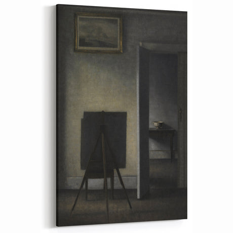 Dark Academia Wall Art - Minimalist Moody Interior for Academic Decor